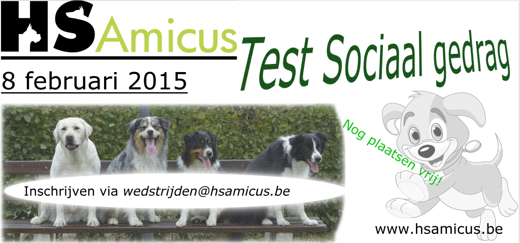 Test Sociaal Gedrag 8 februari 2015